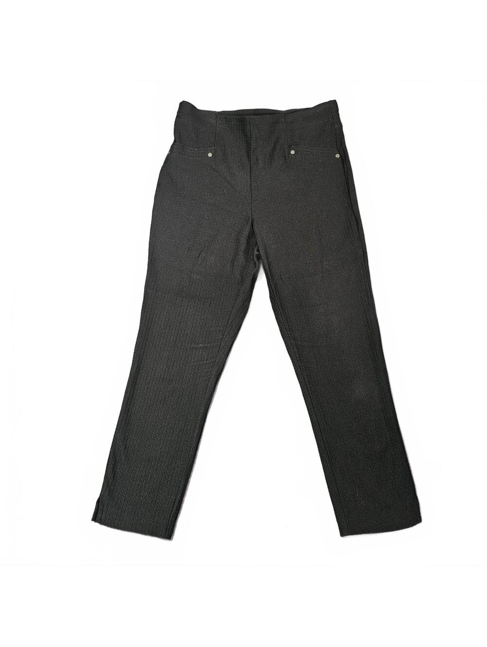 Maurices Women's Black Casual Pants Size S Rayon Nylon Spandex Stretch